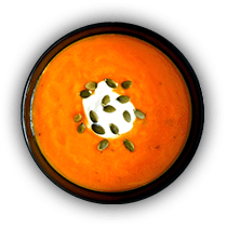 Sütőtökkrémleves